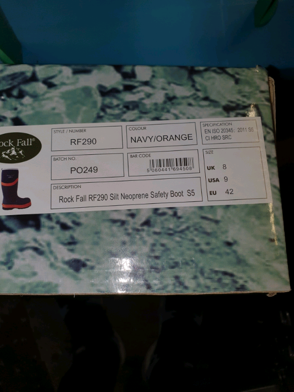 rockfall wellington boots